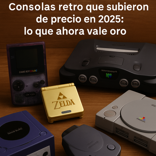 🎮 Consolas retro que subieron de precio en 2025: lo que ahora vale oro