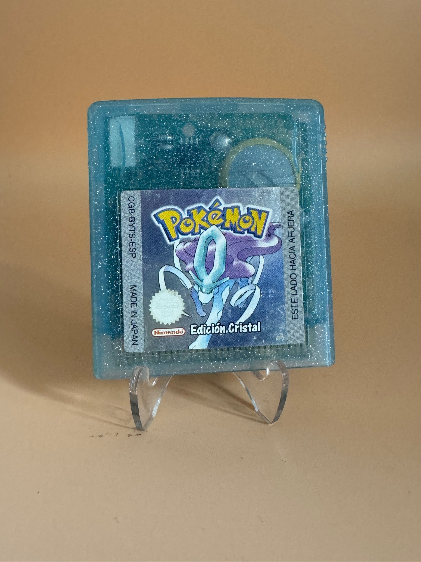 Pokemon cristal en perfecto estado pila nueva