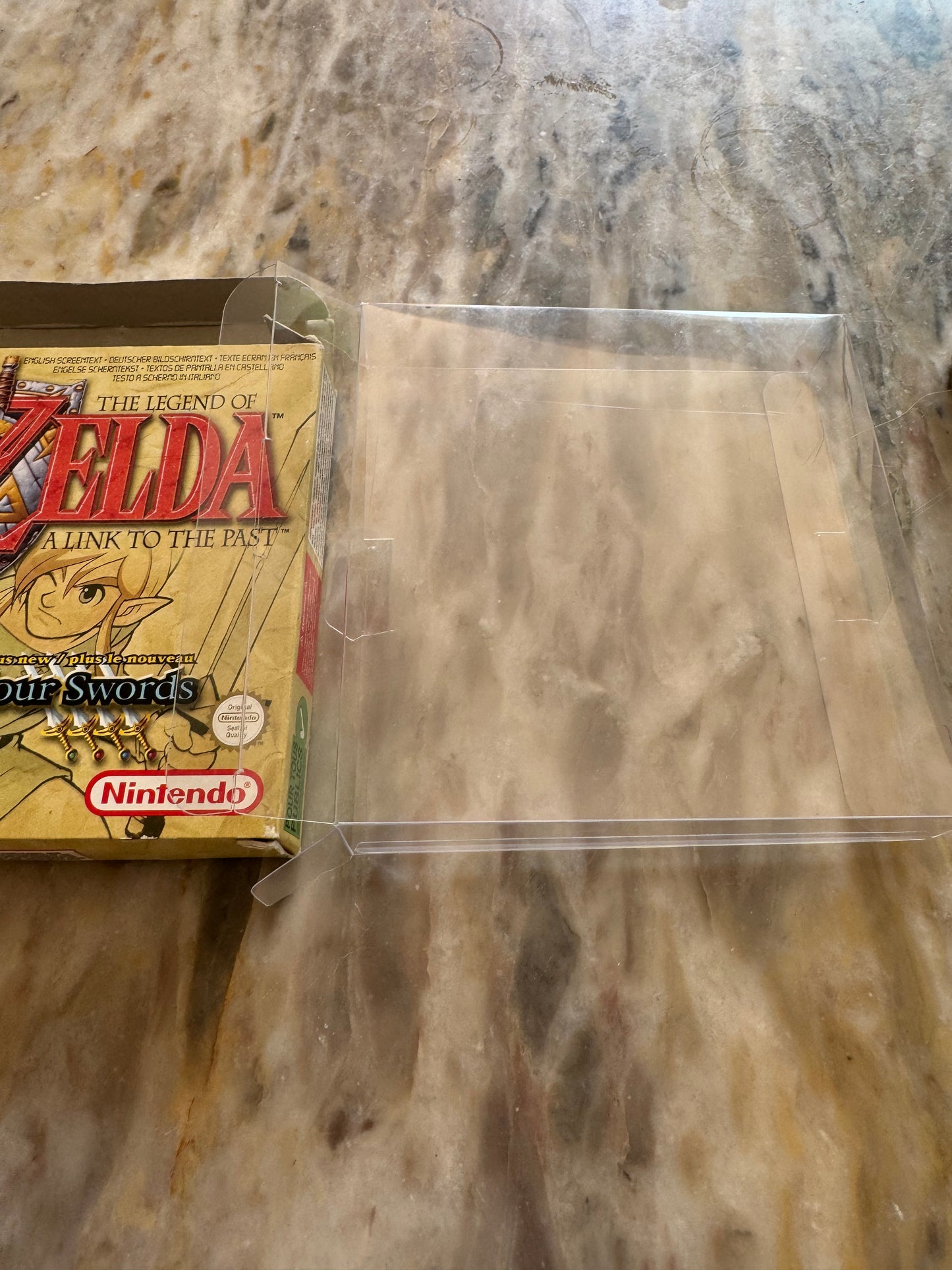 🛡️ The Legend of Zelda: Four Swords – Game Boy Advance (Completo en Caja, PAL España)