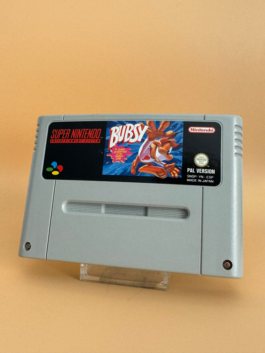 Bubsy – Super Nintendo SNES | Original PAL Cartridge