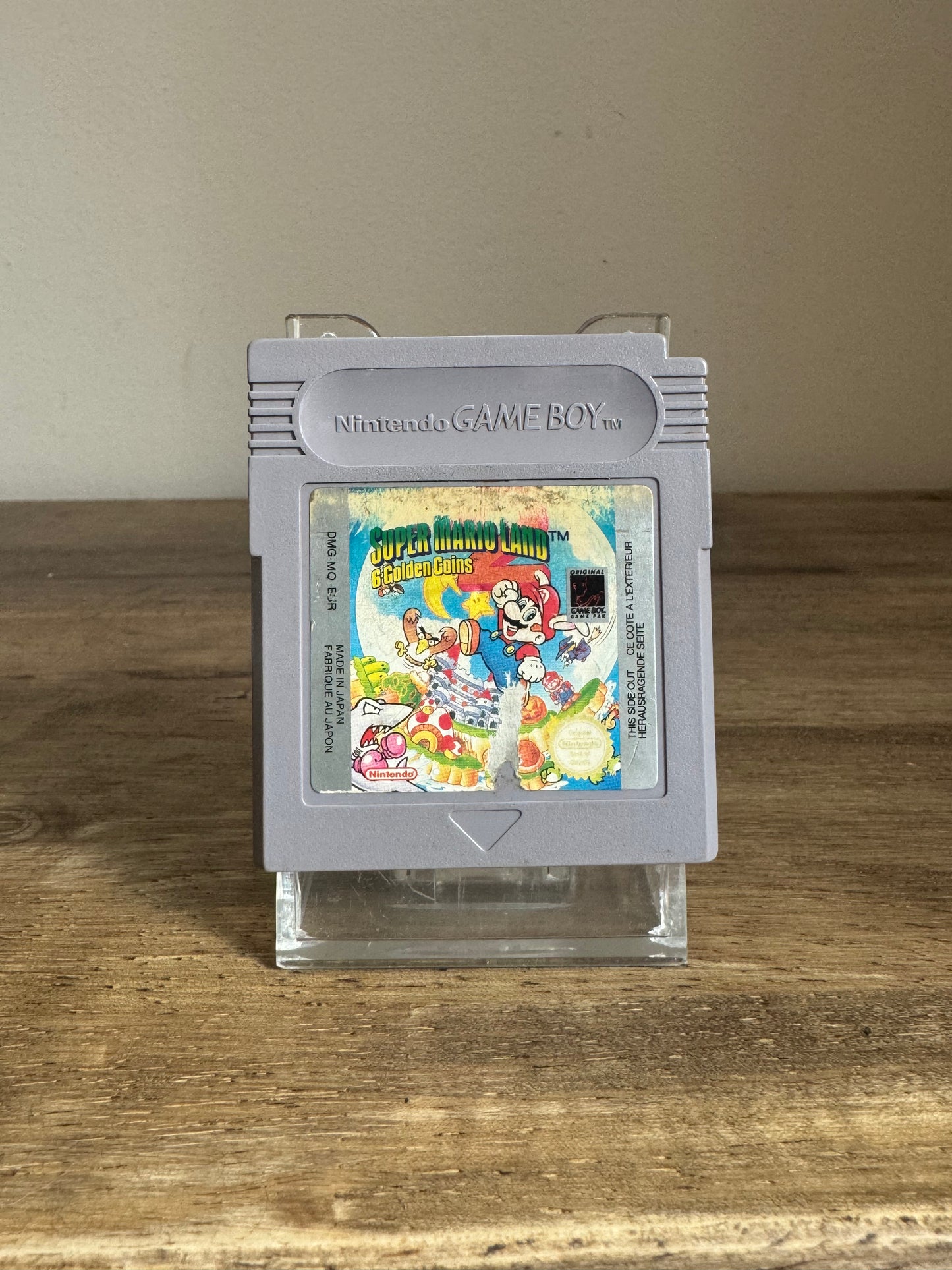 Super Mario Land 2 para GameBoy con pila nueva