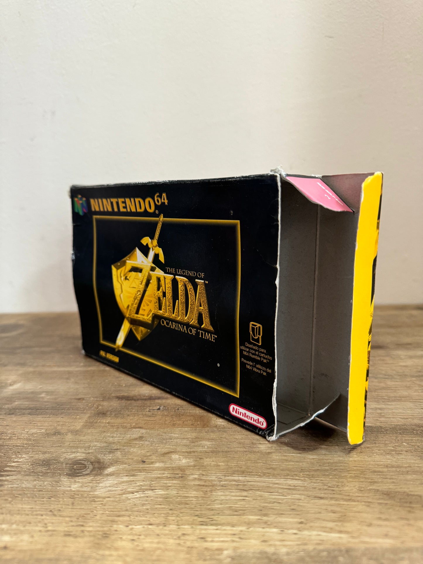 Zelda Nintendo 64 mit Originalverpackung und Beilage!