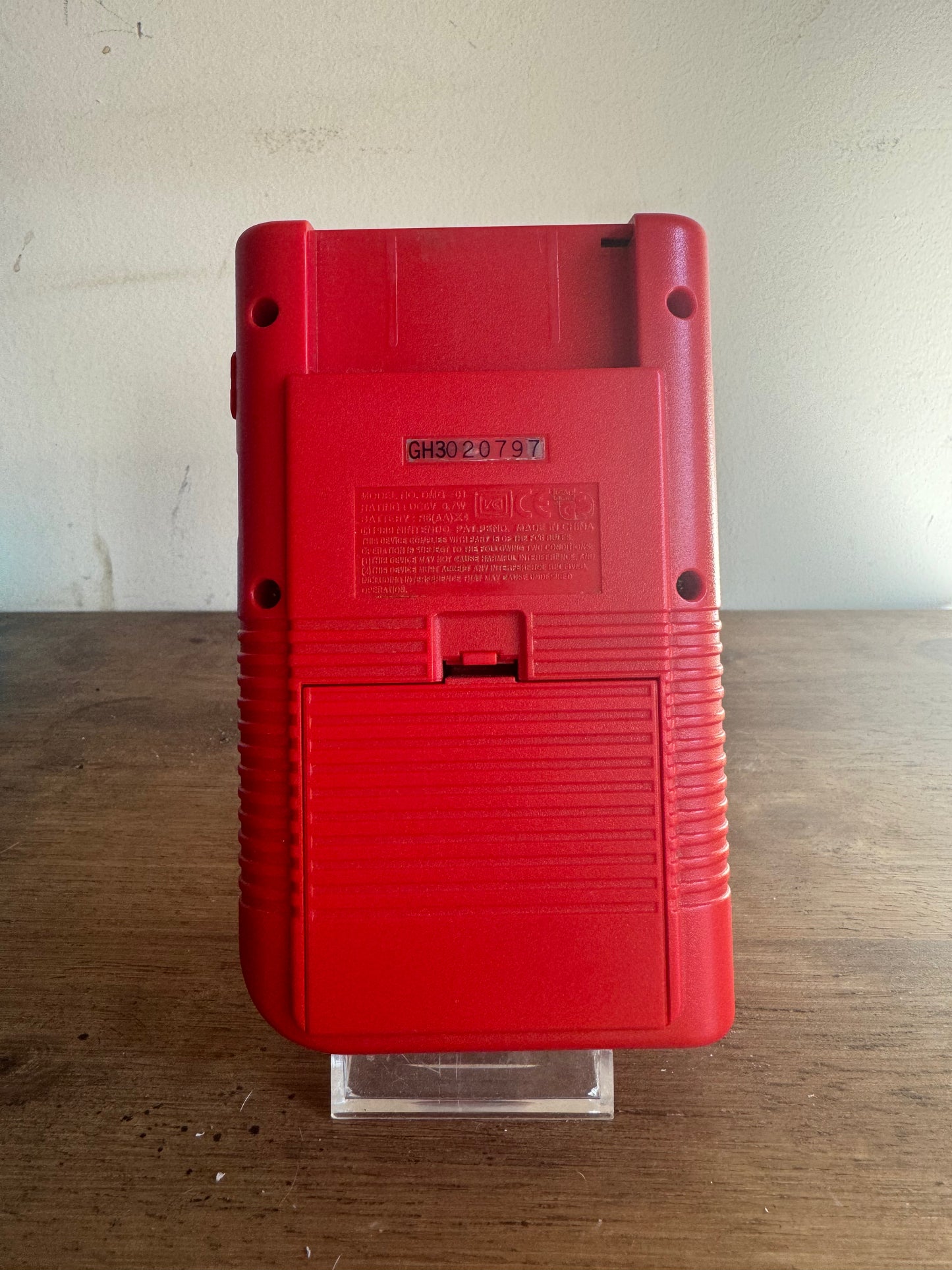 Rifa Solidaria – Gana una Game Boy Roja Restaurada (Ed. 001)