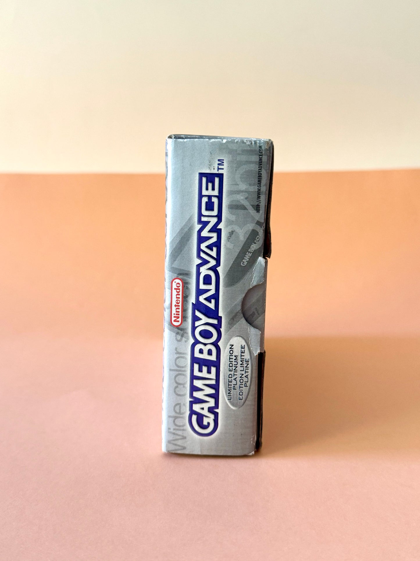 🥇 3. Game Boy Advance Platinum | Edición especial completa con caja
