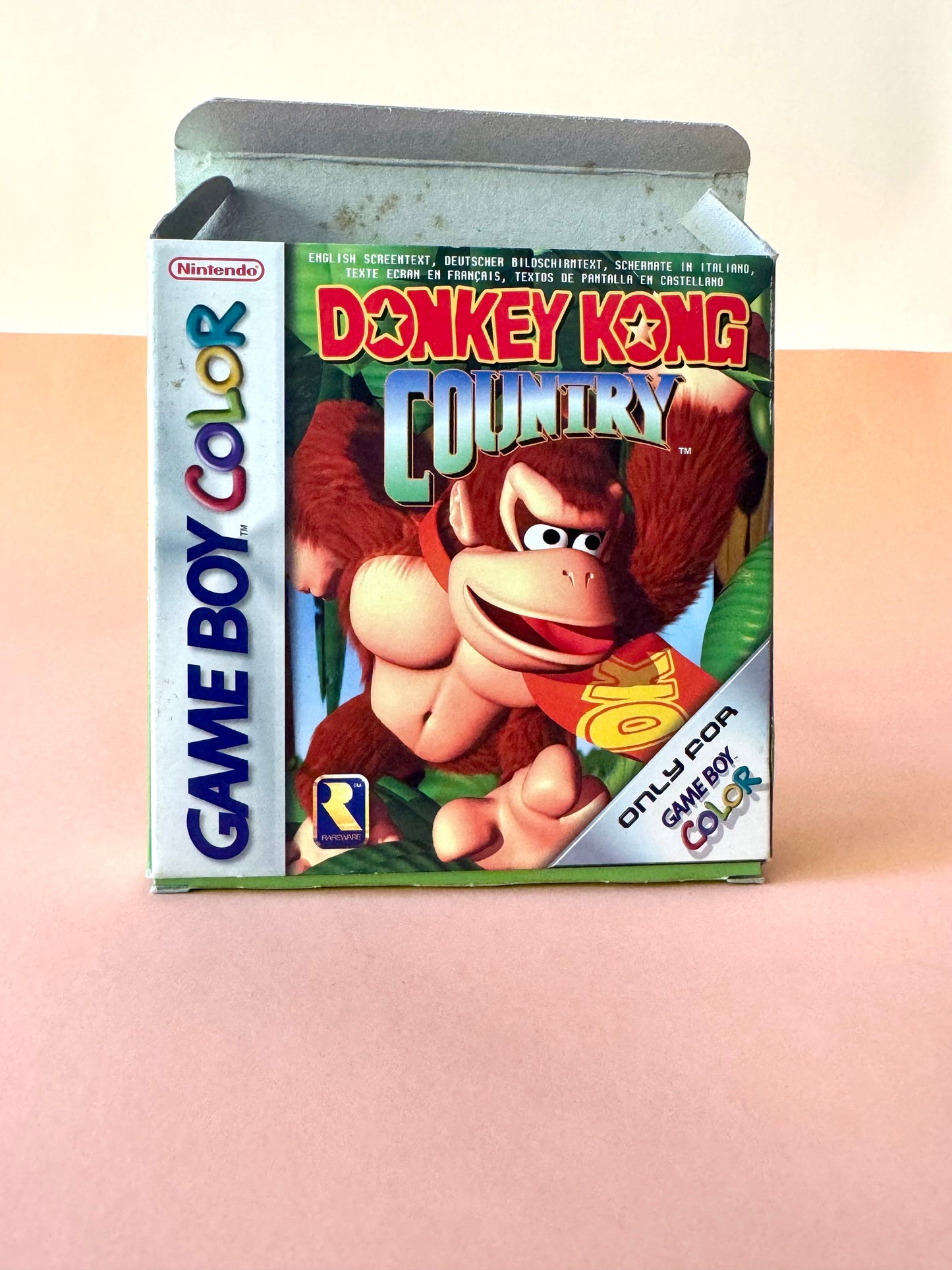 🐵 1. Donkey Kong Country – Game Boy Color | Completo con caja original