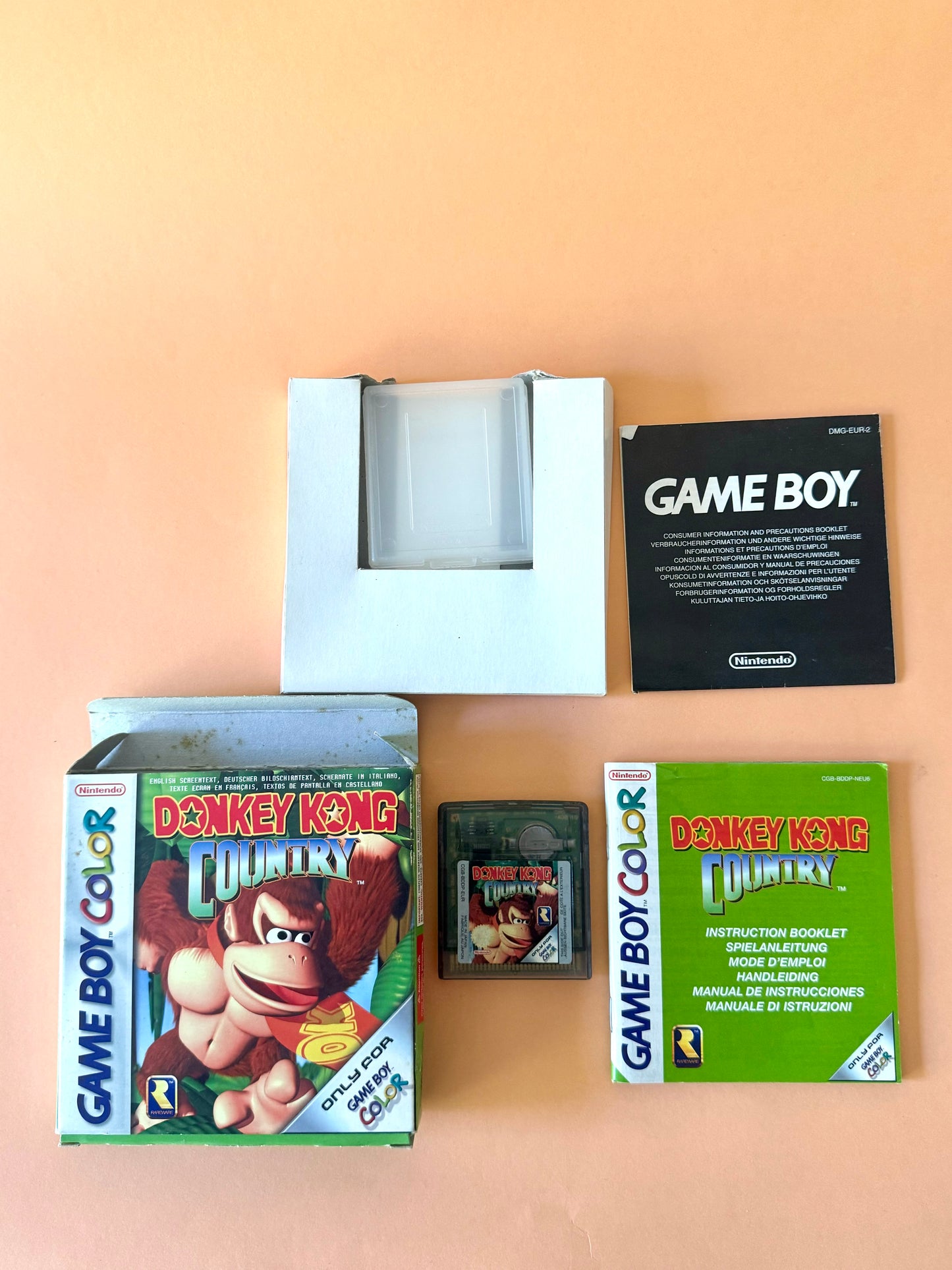 🐵 1. Donkey Kong Country – Game Boy Color | Completo con caja original