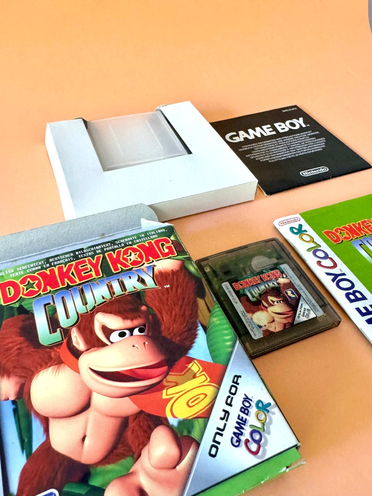 🐵 1. Donkey Kong Country – Game Boy Color | Completo con caja original