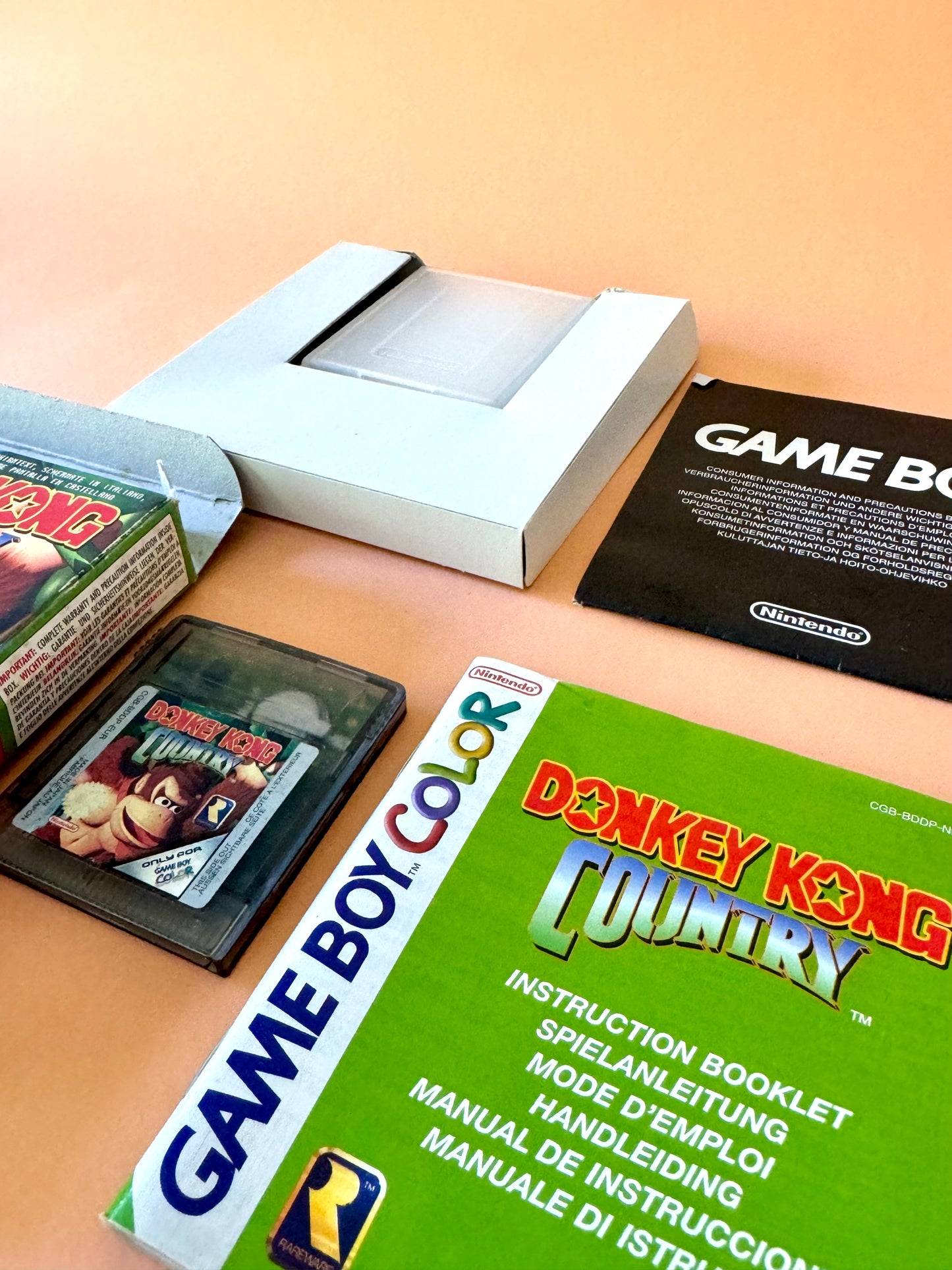 🐵 1. Donkey Kong Country – Game Boy Color | Completo con caja original