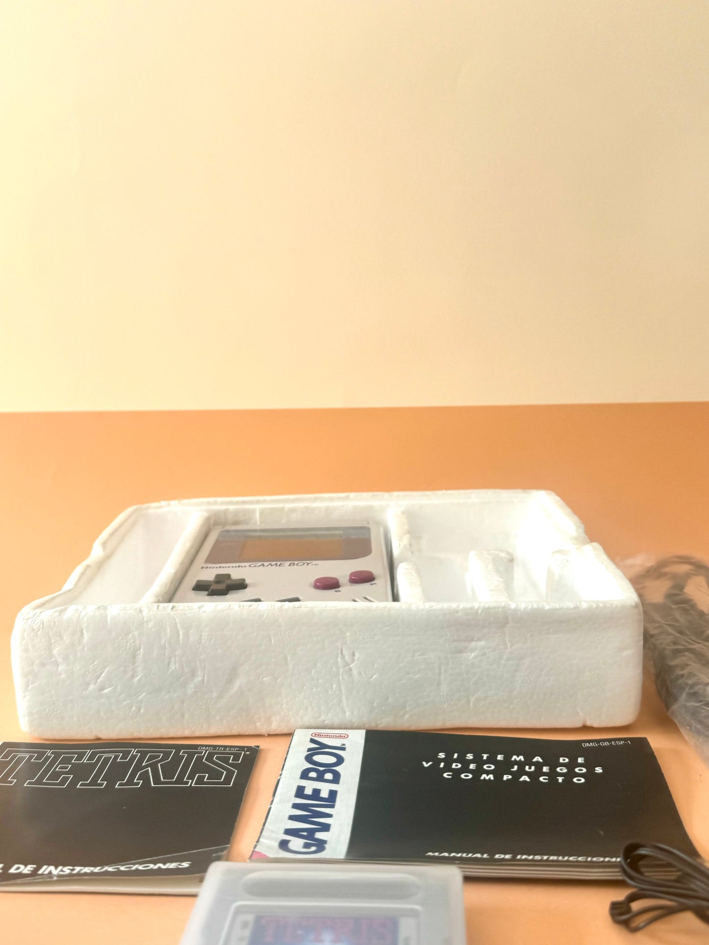 🎮 Nintendo Game Boy clásica + Tetris (Completa en caja, 1989)