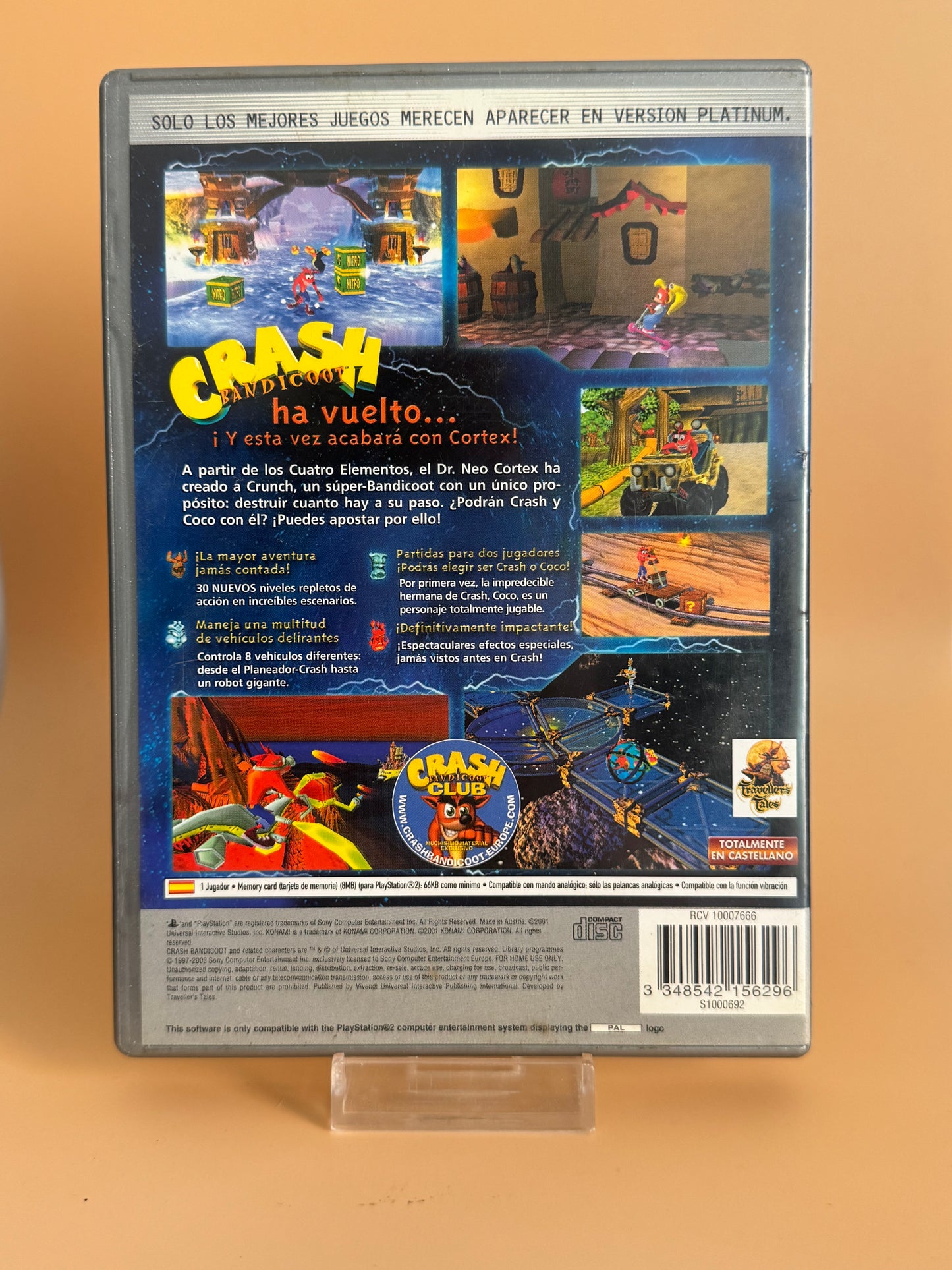 Crash Bandicoot La Venganza de Cortex PS2