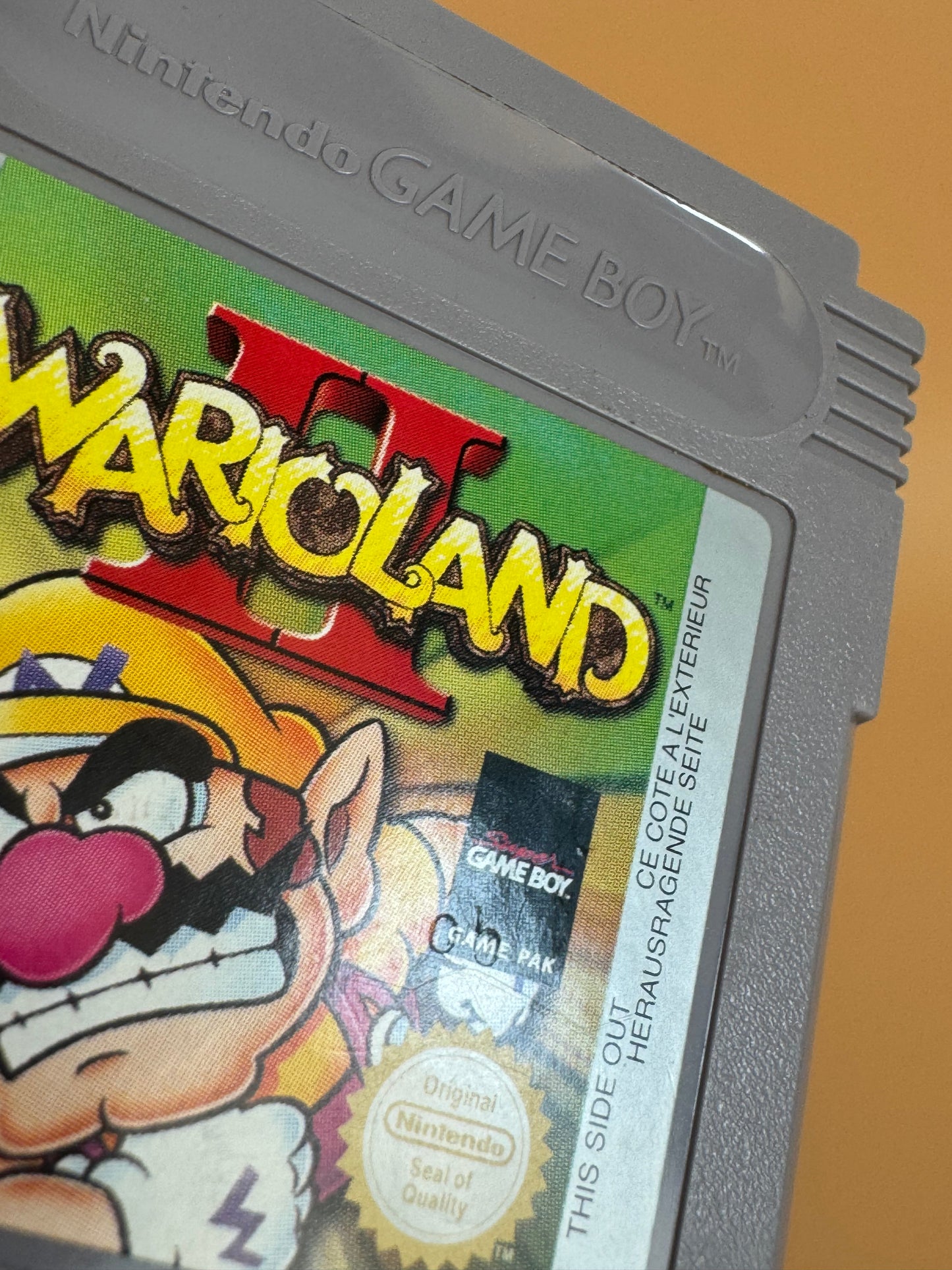 Wario Land II Game Boy | Cartucho Gris Original | Colección Retro