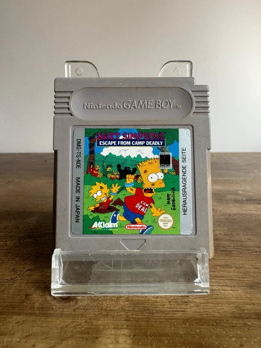 Bart Simpson Escape From Camp Deadly - Game Boy