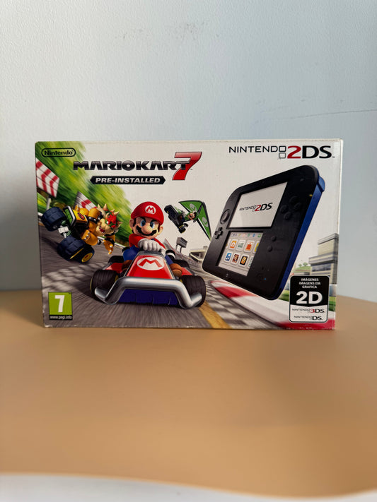 Nintendo 2DS Mario Kart 7 Edition | Caja Completa | Como Nuevo