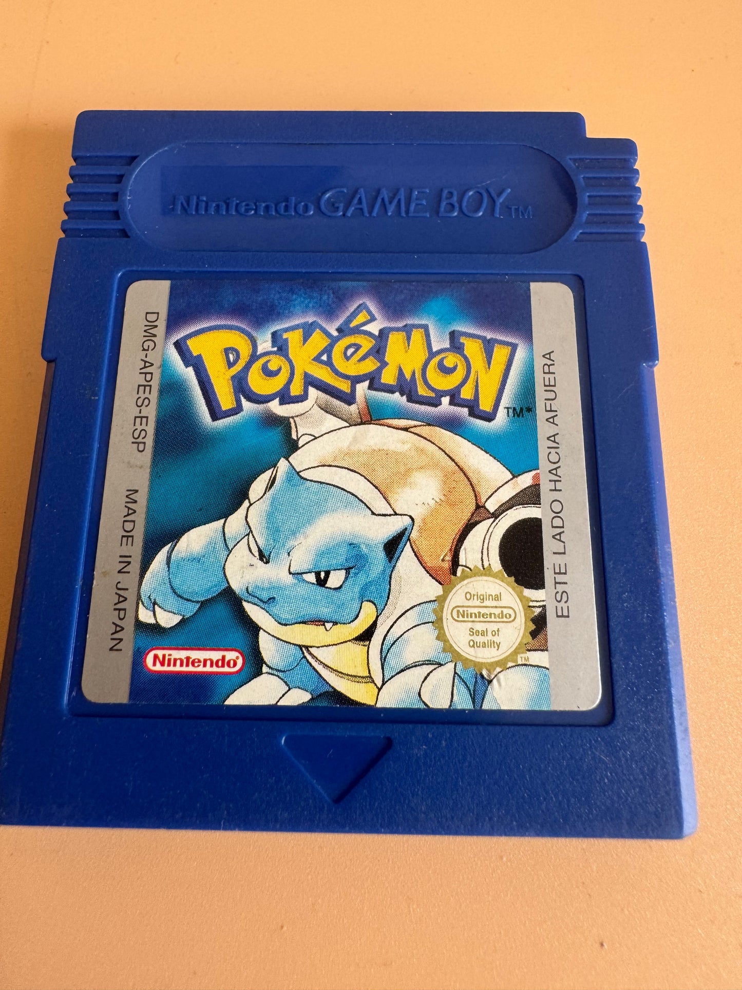 Pokémon Azul Game Boy | Juego Original Retro | Colección Nintendo