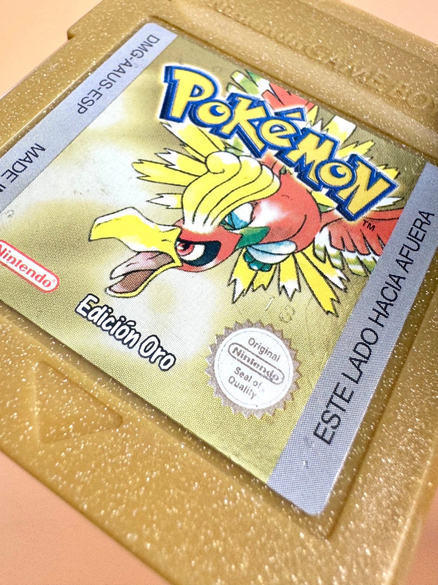 Pokemon Gold for Gameboy with new battery!