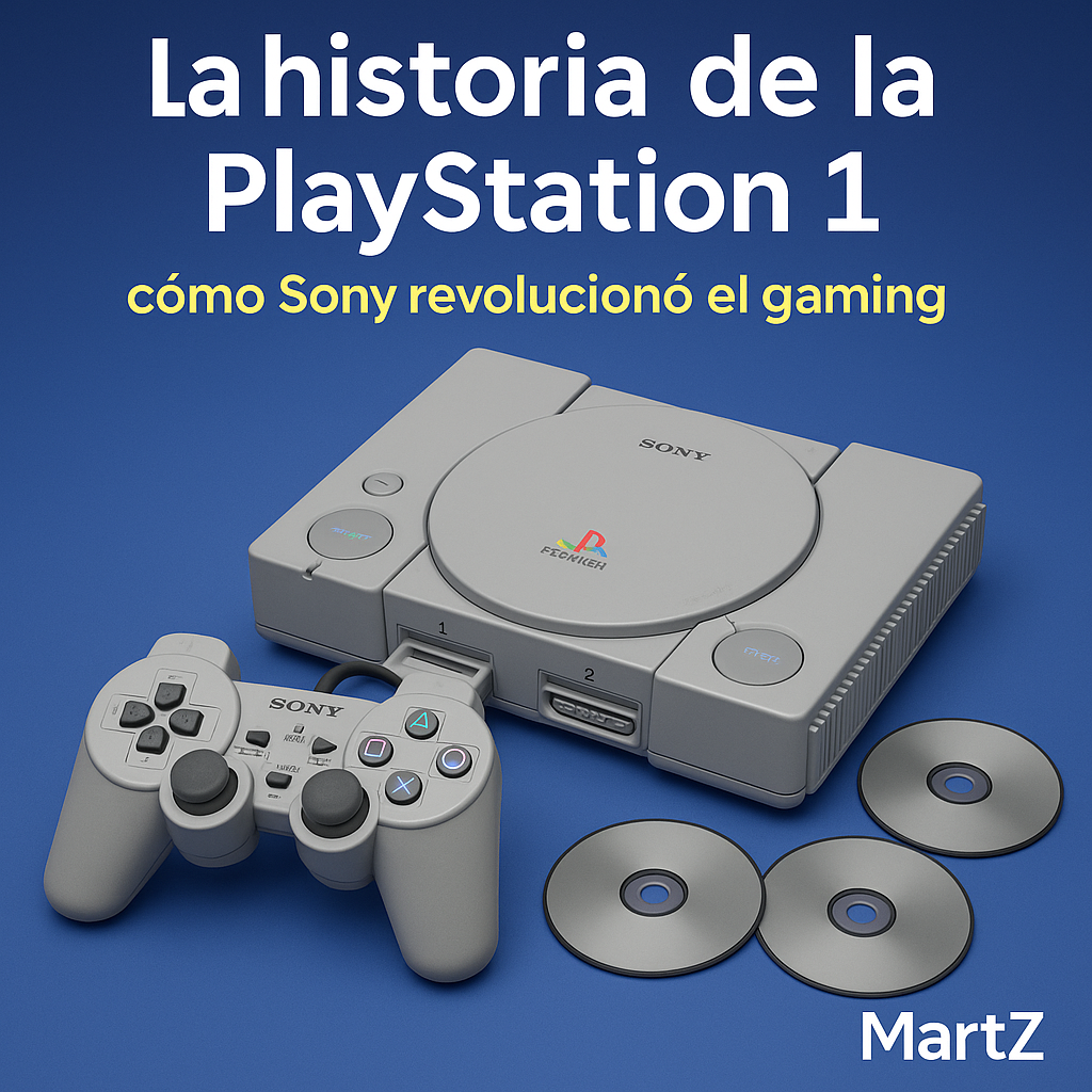 🕹️ La historia de la PlayStation 1: cómo Sony revolucionó el gaming