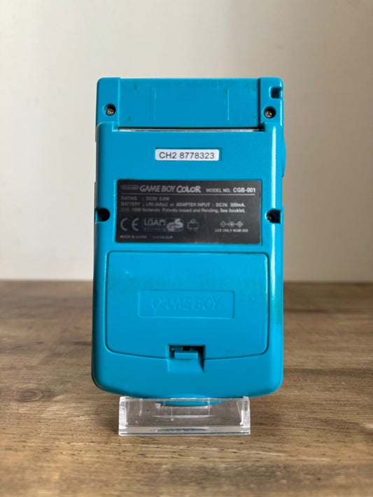 gameboy color teal por la parte de atras como nueva