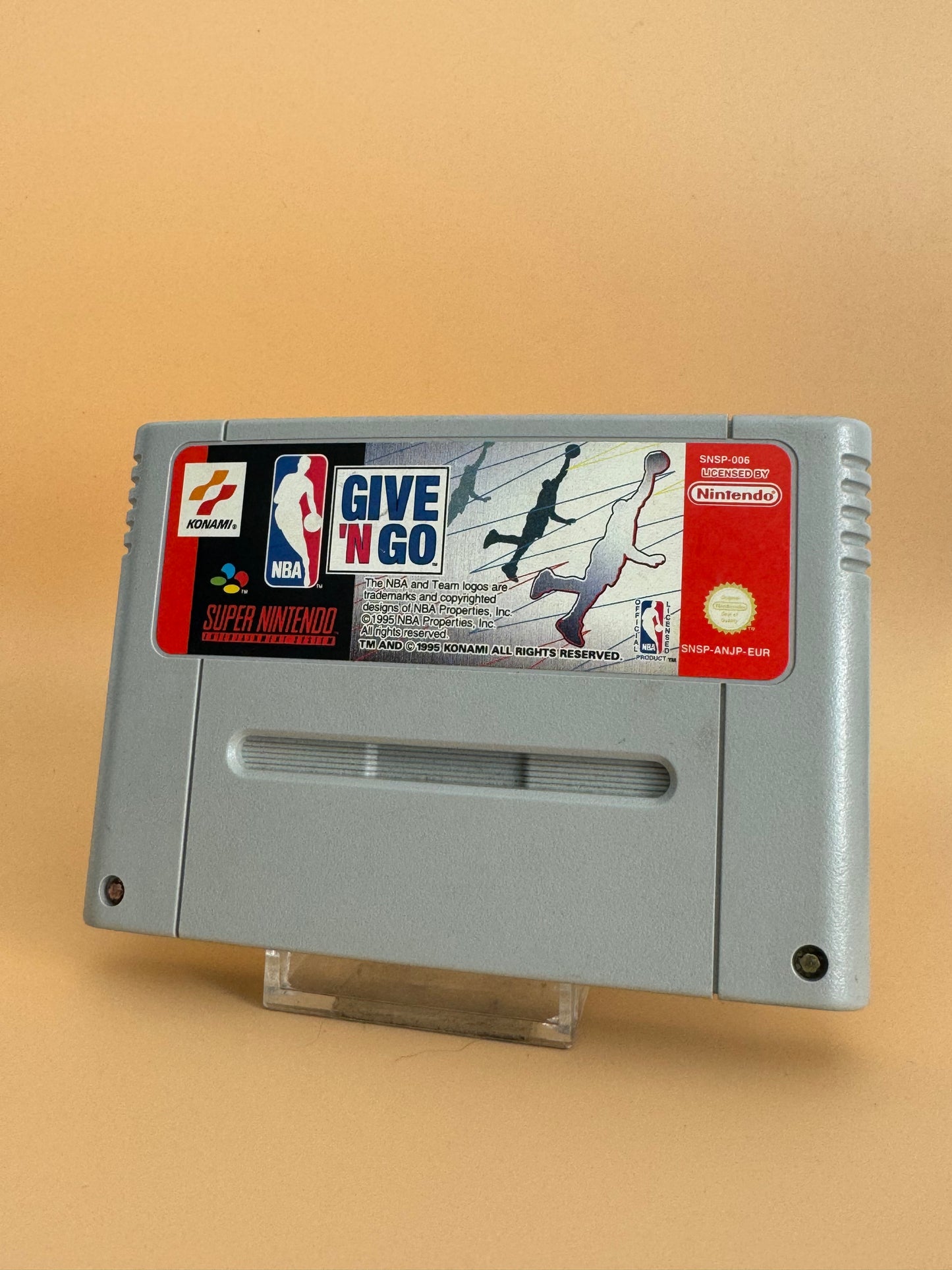 NBA give n go – Super Nintendo SNES | Cartucho original PAL