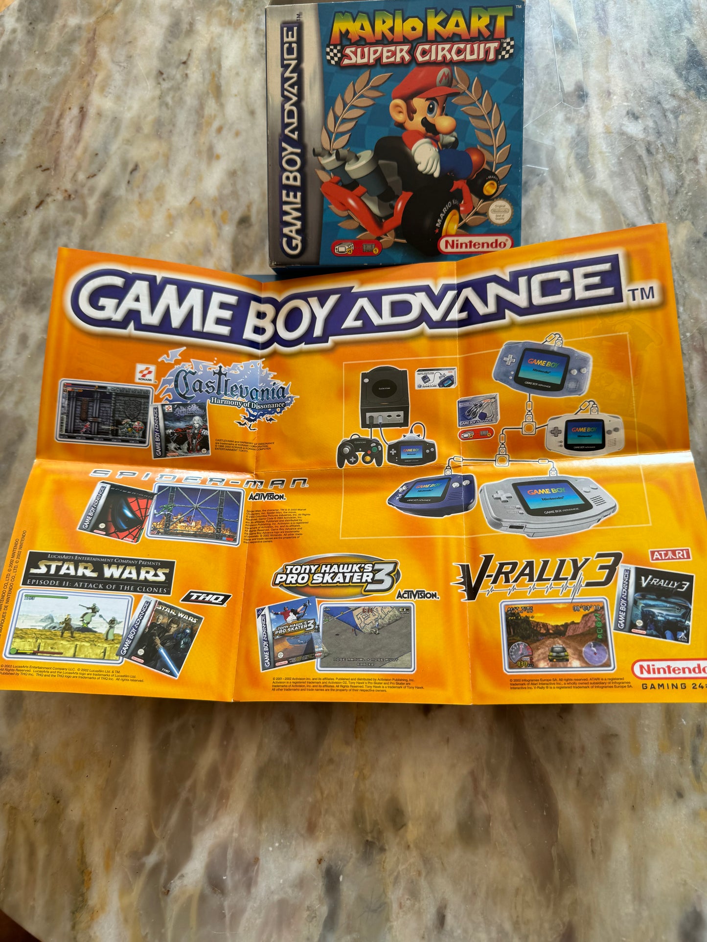 Mario Kart: Super Circuit – Game Boy Advance (Completo en Caja)