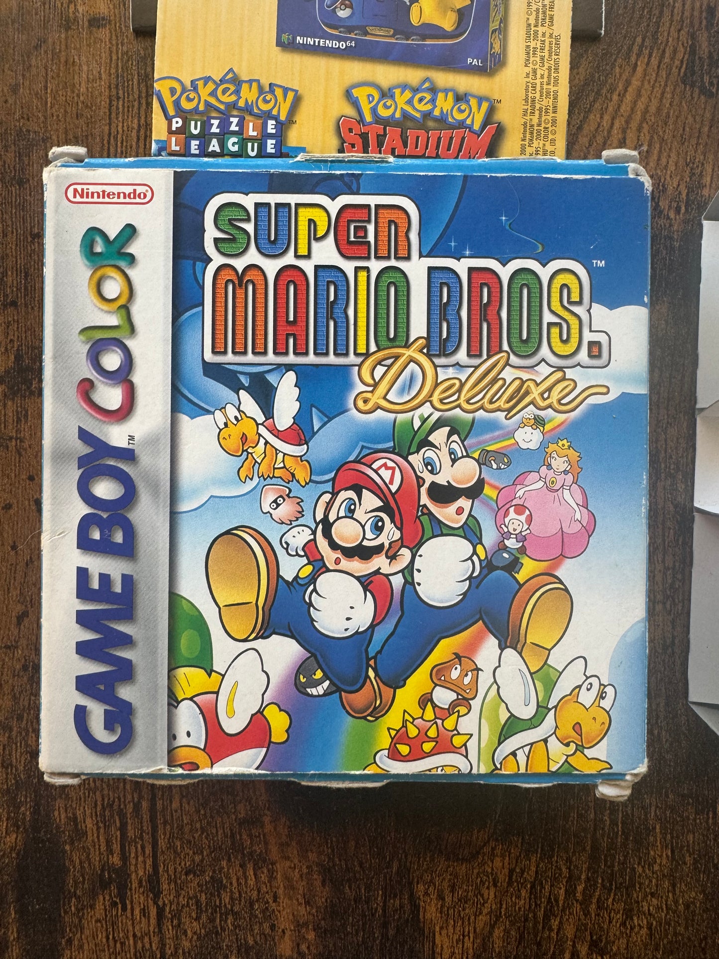 Super Mario Bros Deluxe GameBoy Color caja completa