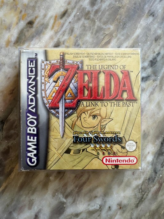 🛡️ The Legend of Zelda: Four Swords – Game Boy Advance (Completo en Caja, PAL España)
