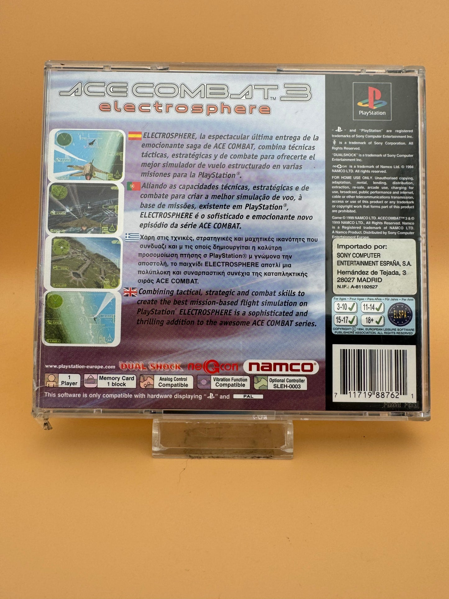 Ace Combat 3 Electrosphere PS1