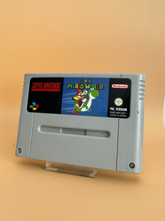 Super Mario World – Super Nintendo SNES | Cartucho original PAL