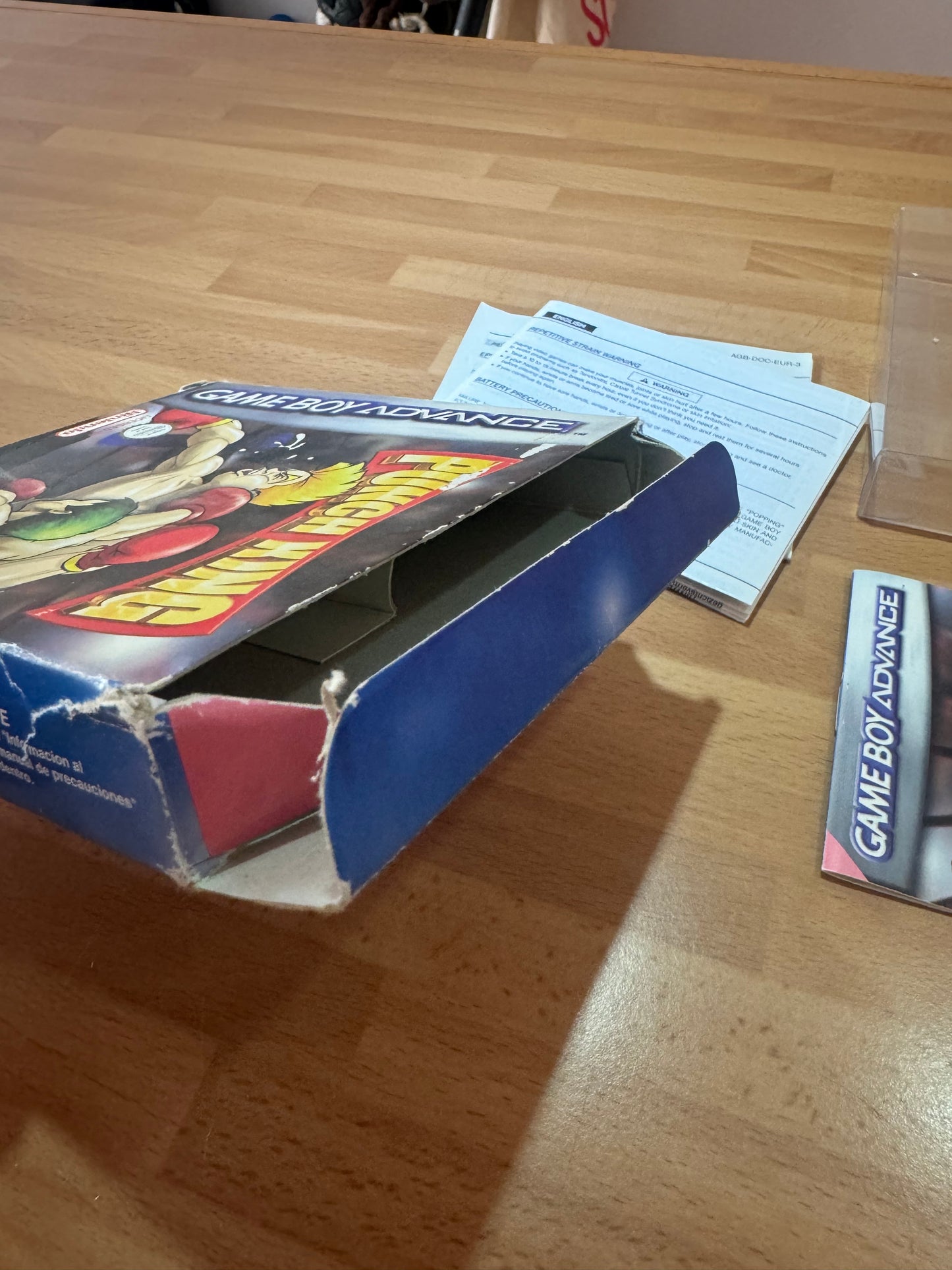 Punch King Game Boy Advance Completo en Caja PAL España Retro Coleccionista