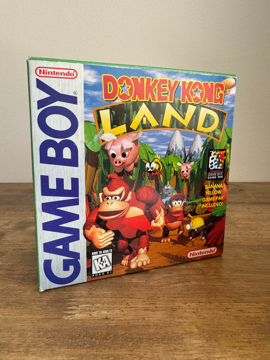 Donkey Kong Land mit der Box wie neu!