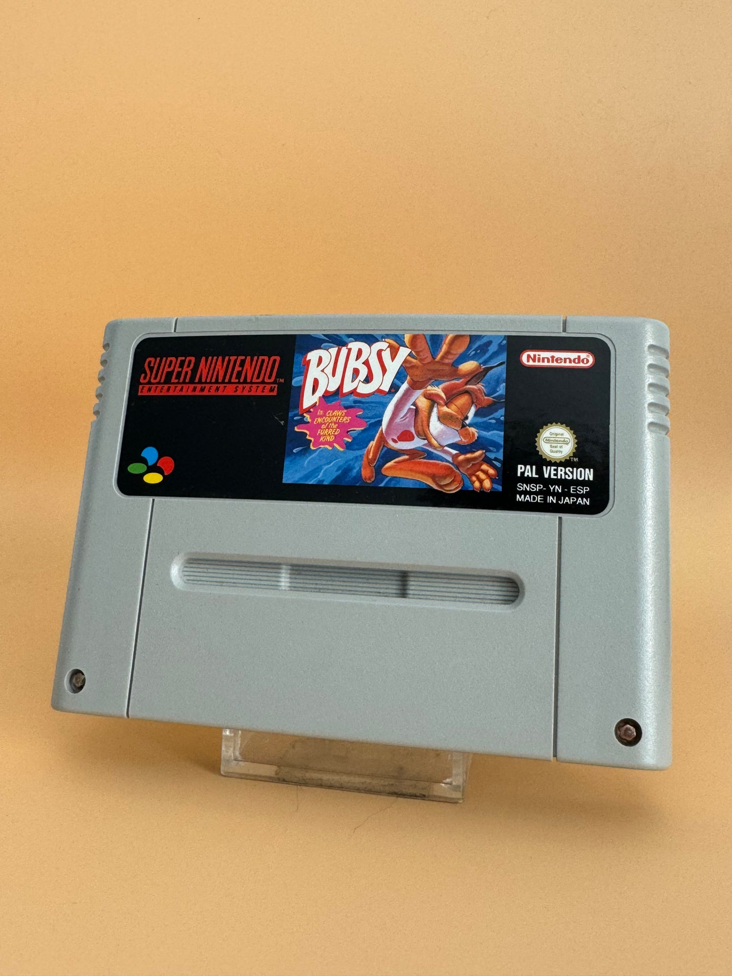 Bubsy – Super Nintendo SNES | Cartucho original PAL
