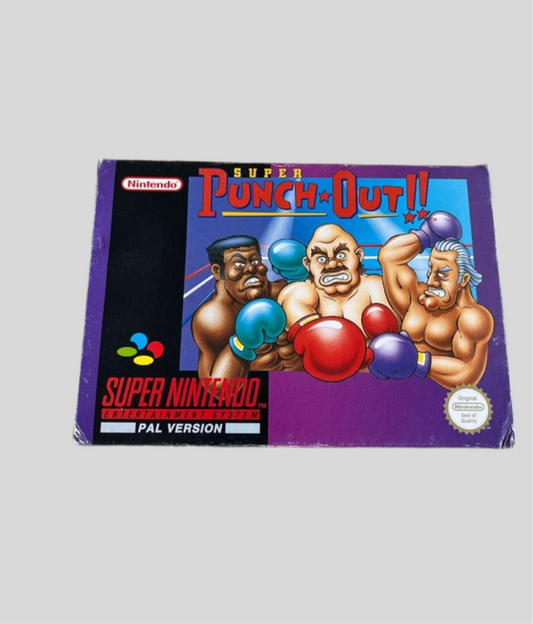 Super Punch Out completo – Super Nintendo SNES | Cartucho original PAL UKV