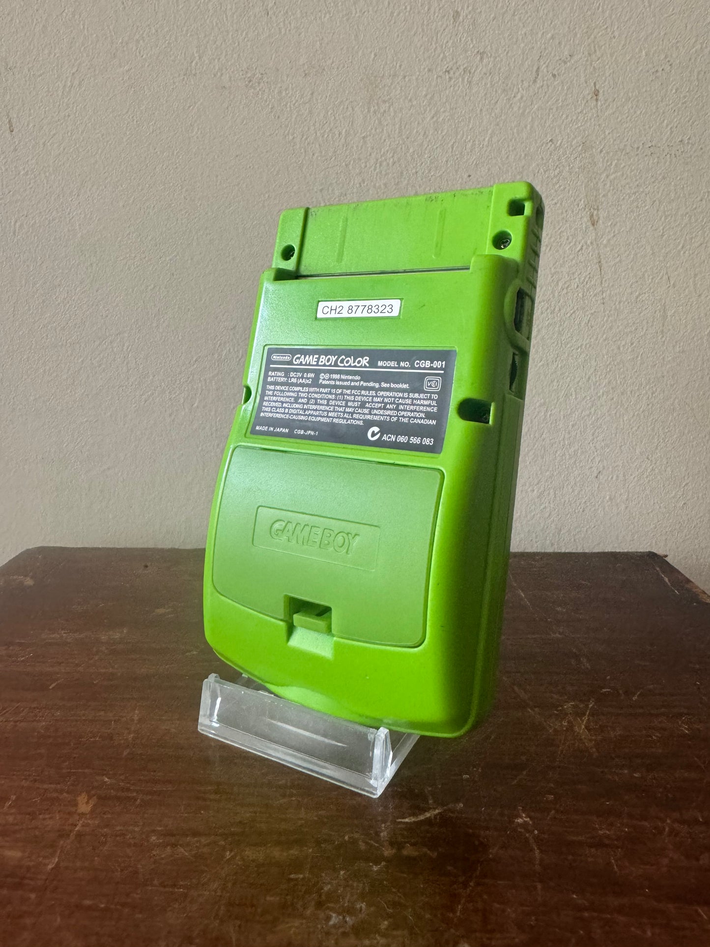 ¡GameBoy Color verde!