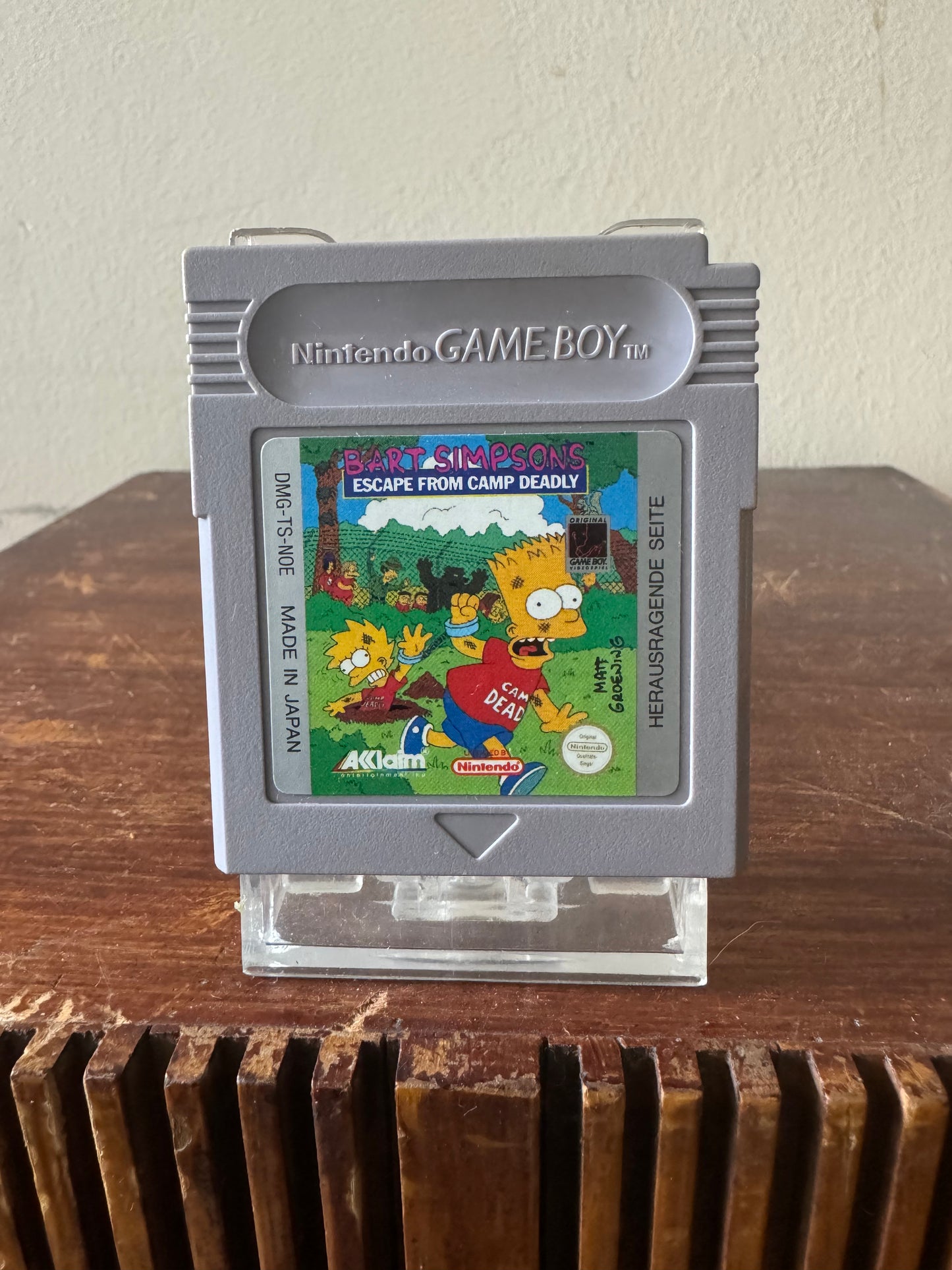 ¡Bart Simpson escape from camp deadly como nuevo!
