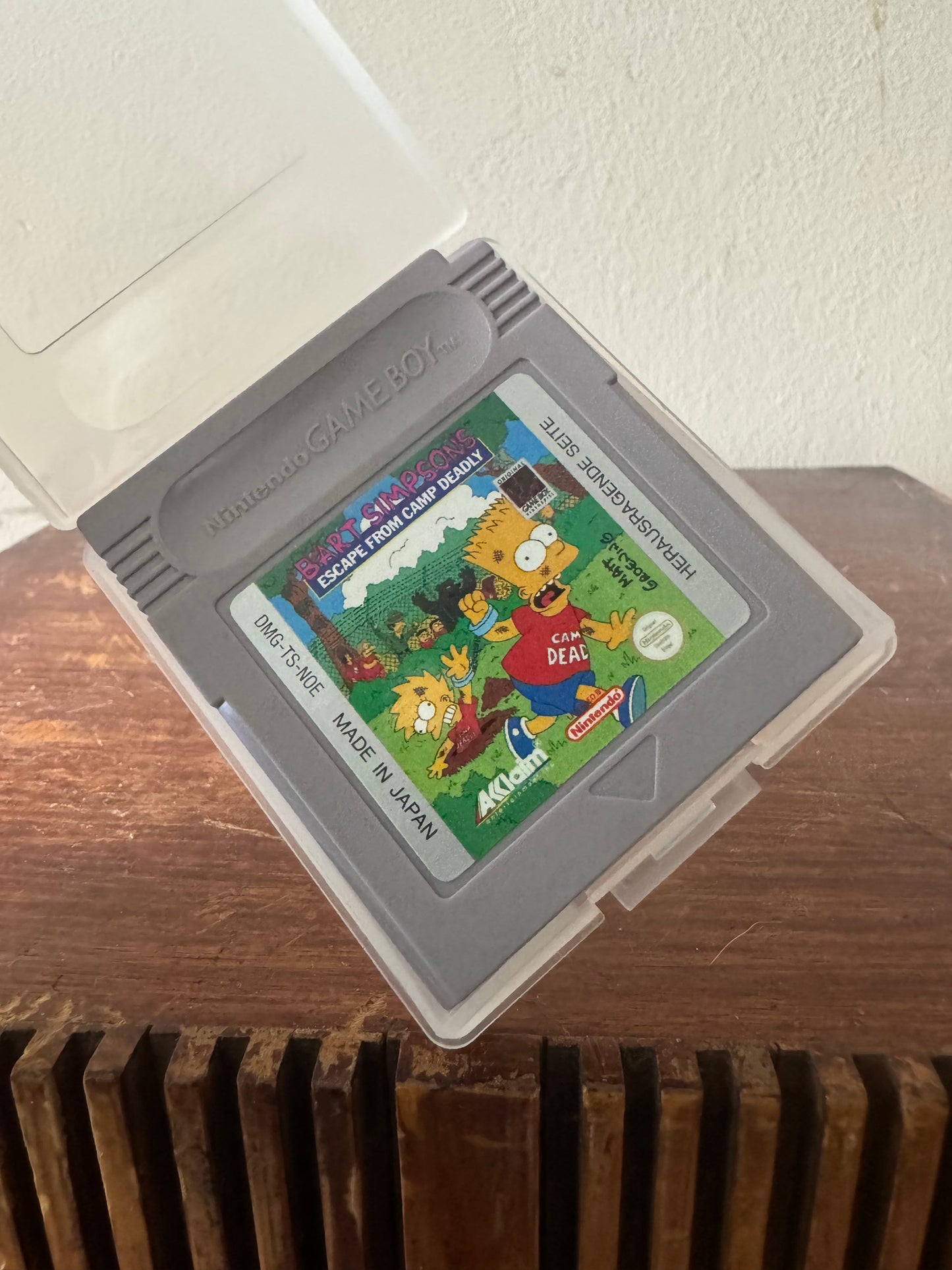 ¡Bart Simpson escape from camp deadly como nuevo!