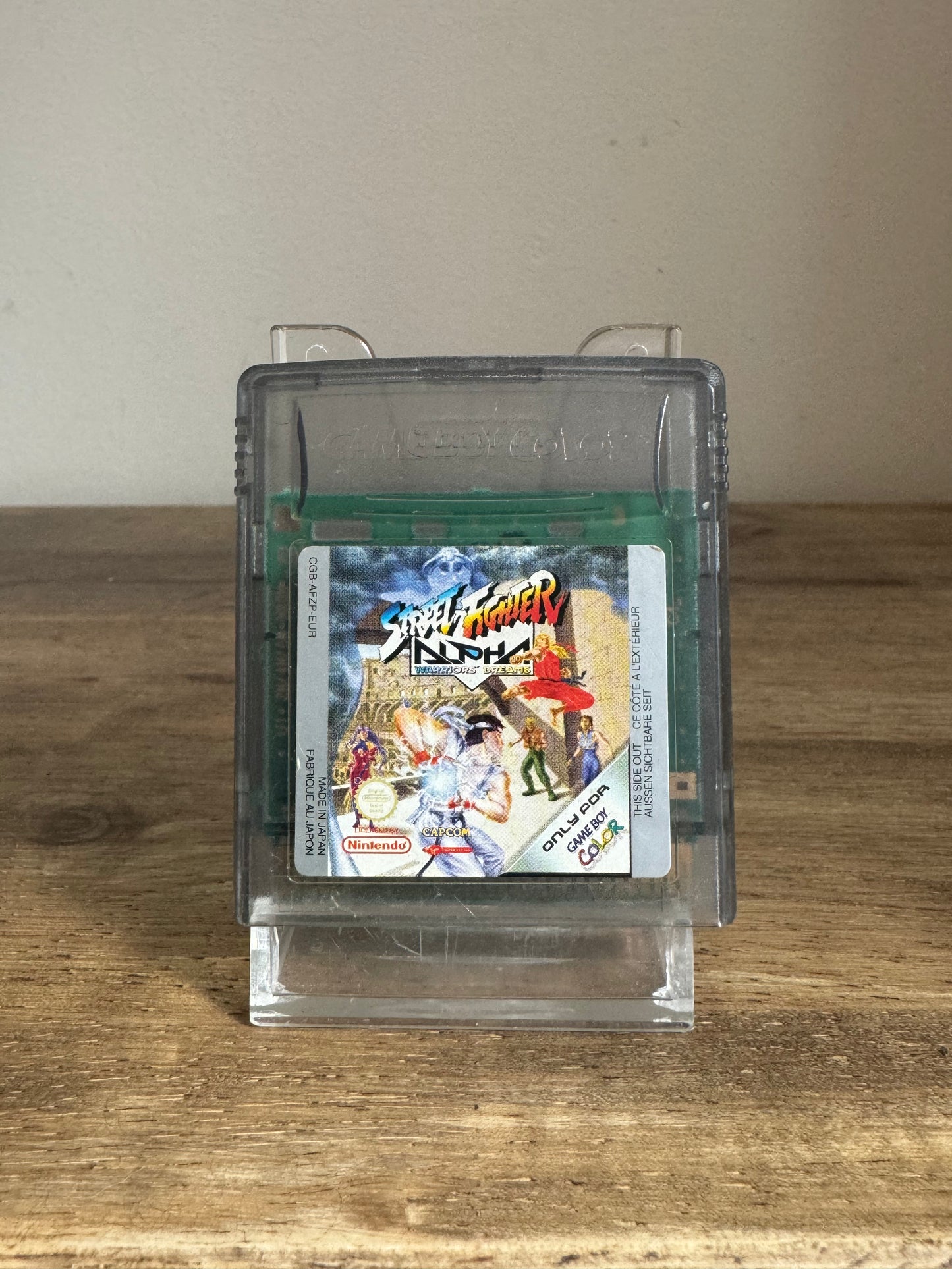 ¡Street Figther Alpha para gameboy como nuevo!