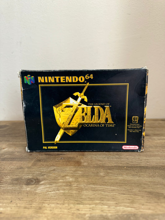 ¡Zelda nintendo 64 con caja e insert originales!