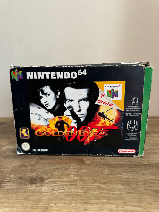 ¡Golden eye 007 Nintendo 64 con caja original!