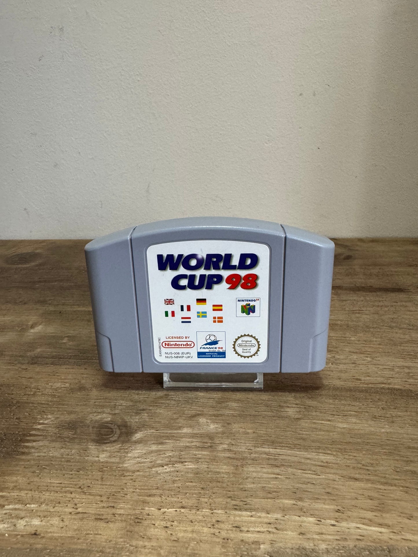 ¡Francia 98 nintendo 64 con caja original!