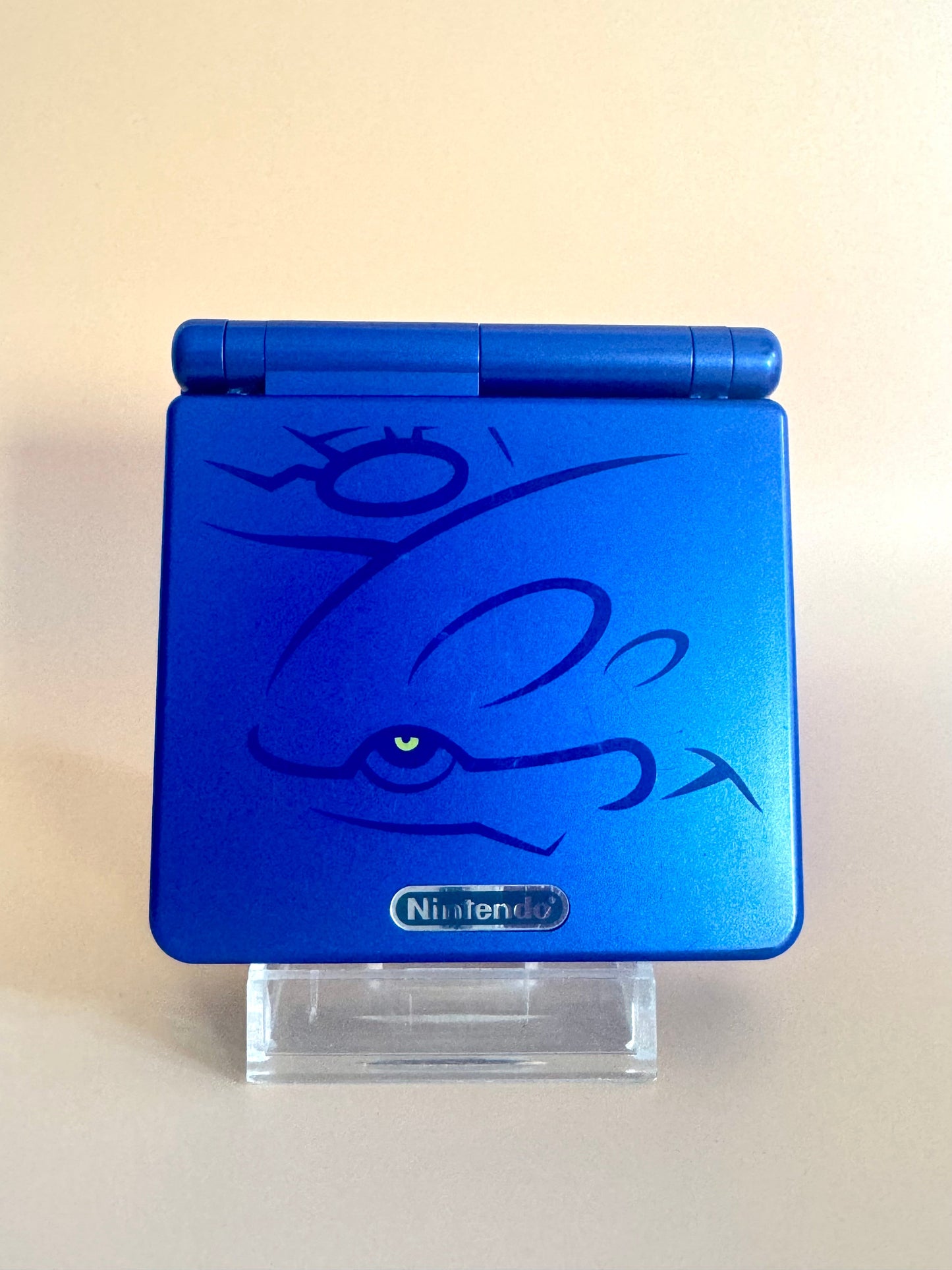 Game Boy Advance SP Kyogre Edition
