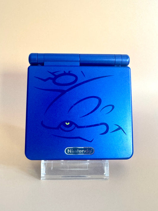 Game Boy Advance SP Kyogre Edition