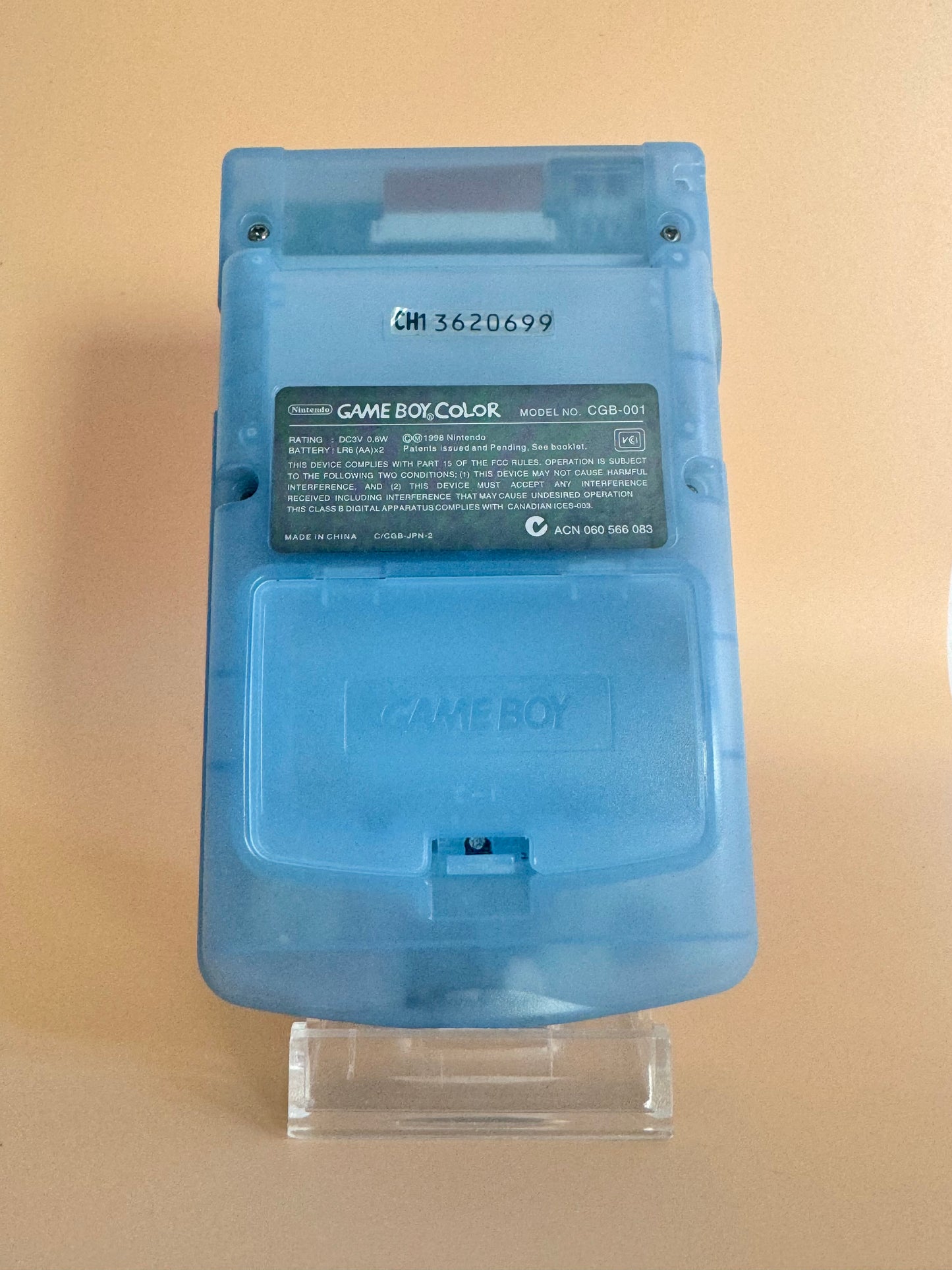 Game Boy Color Mod Deluxe - Brilla en la Oscuridad