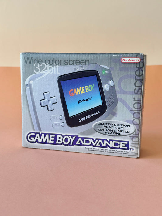 🥇 3. Game Boy Advance Platinum | Edición especial completa con caja