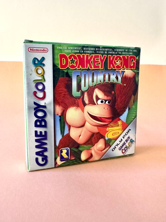 🐵 1. Donkey Kong Country – Game Boy Color | Completo con caja original