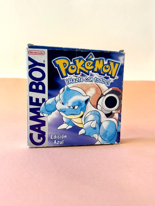 Pokemon Azul  caja Completa