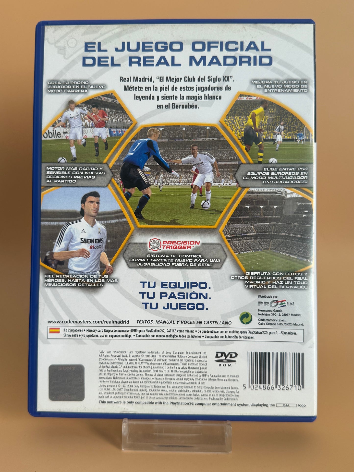 Real Madrid Club Football 2005 PS2