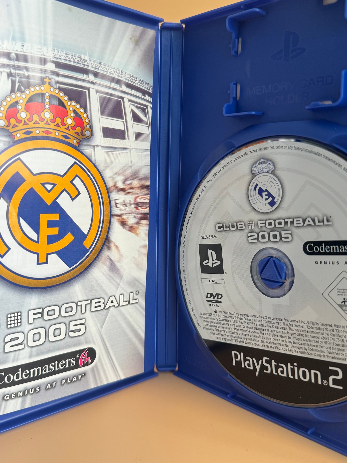 Real Madrid Club Football 2005 PS2