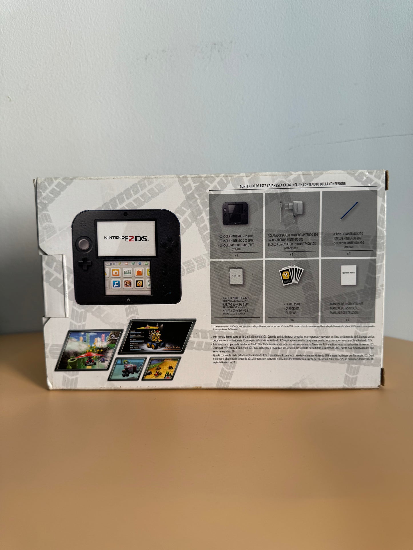 Nintendo 2DS Mario Kart 7 Edition | Caja Completa | Como Nuevo