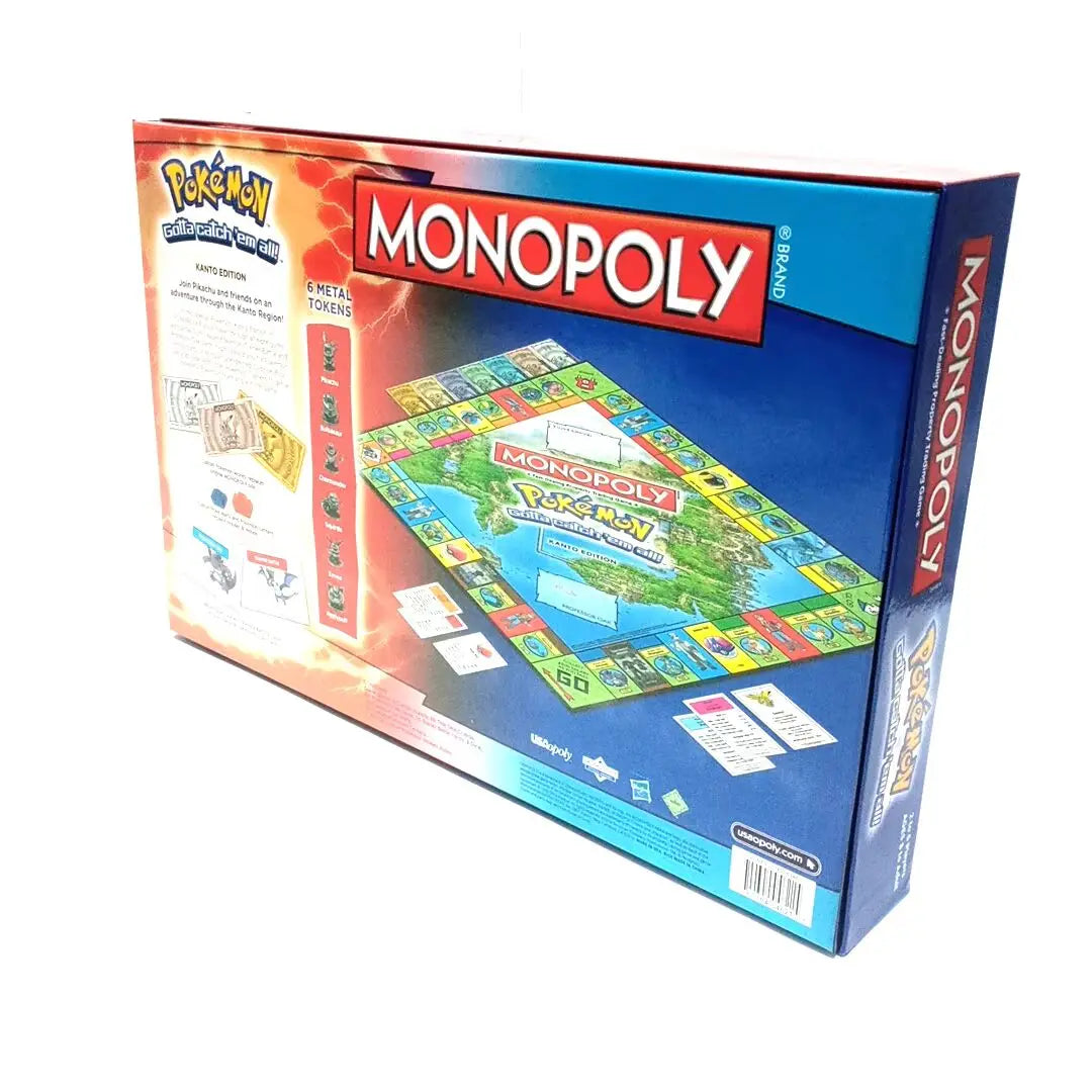 PMonopoly Pokémon Johto Edition | Juego de Mesa | Versión en Inglés