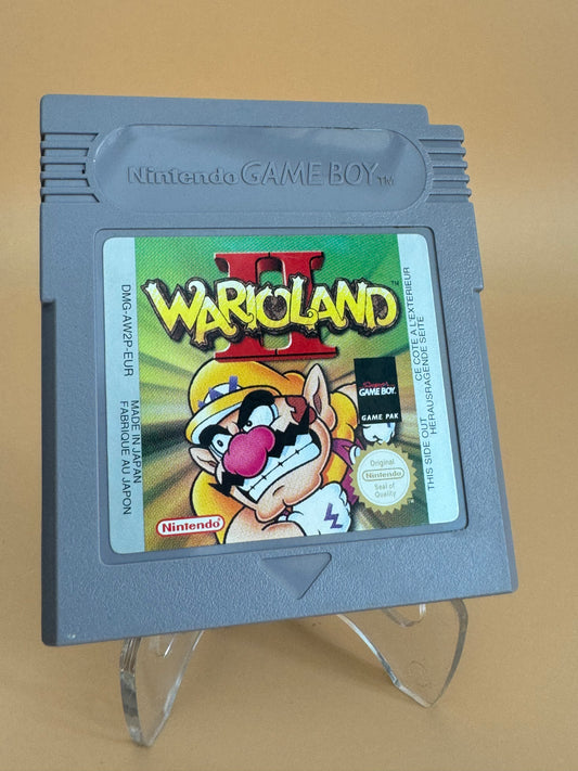 Wario Land II Game Boy | Cartucho Gris Original | Colección Retro