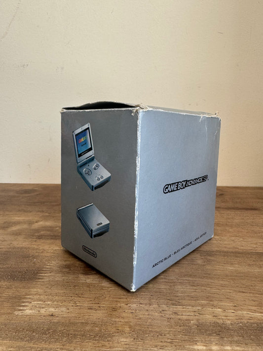 Game Boy Advance SP Arctic Blue - Wie neu